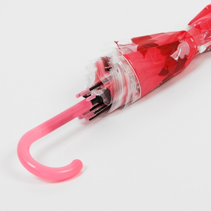 Зонт детский &laquo;Листочки&raquo;, полуавтоматический, r=45,5см, цвет МИКС