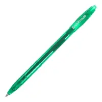 Ручка шариковая автоматическая ErichKrause R-301 Matic Original, узел 1.0 мм, чернила зелёные, длина линии письма 2000 метров