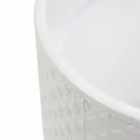 Горшок "Клевер" 4,5 л, D-20 см, h-18 см, цвет белый