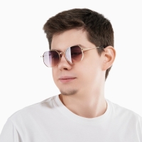 Очки солнцезащитные uv 400, дужка 12.8 см, ширина 12.8 см, линза 4.6&times;5.4 см