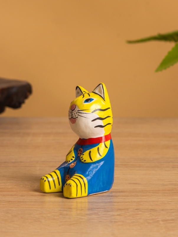 Сувенир дерево "Тигренок" 3х4х6 см