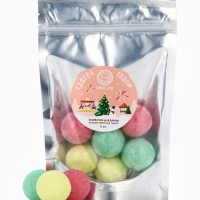 Набор бомбочек для ванны в пакете "Чудеса рядом", 6 шт по 20 гр, рождественский пирог