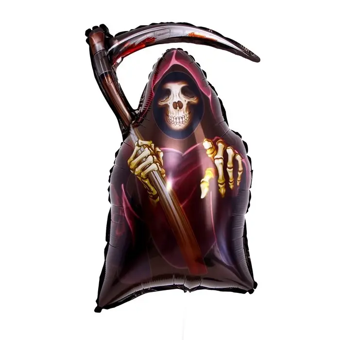 Воздушный шар фольгированный 30" &laquo;Плащ с косой&raquo;, фигура