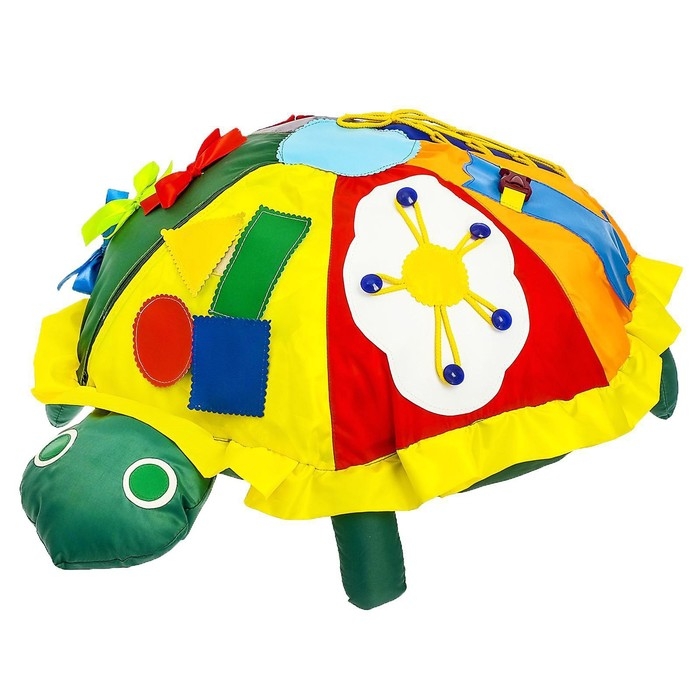 Мягкий модуль «Черепашка» дидактический, МИКС Мягкий модуль «Черепашка» дидактический, МИКС