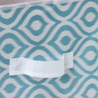 Короб для хранения Доляна &laquo;Лагуна&raquo;, 27&times;27&times;27 см, цвет бирюзовый