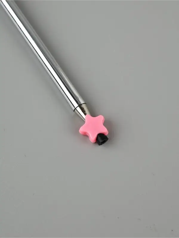 Перо белое с серебром (наконечник ручка), дл.25 см