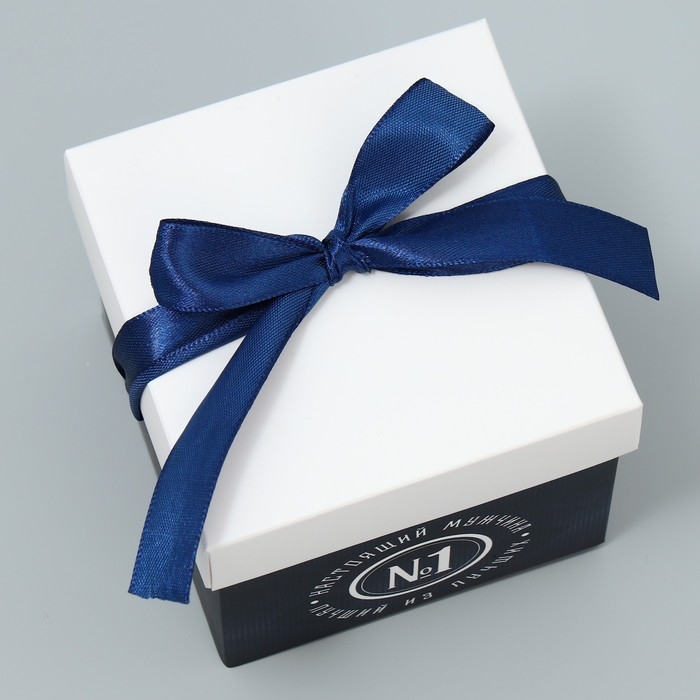 Коробка подарочная складная, упаковка, &laquo;Настоящий мужчина&raquo;, 10 х 10 х 10 см