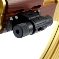 Автомат "АК-47 золотой" с лазером, 46 см Автомат "АК-47 золотой" с лазером, 46 см