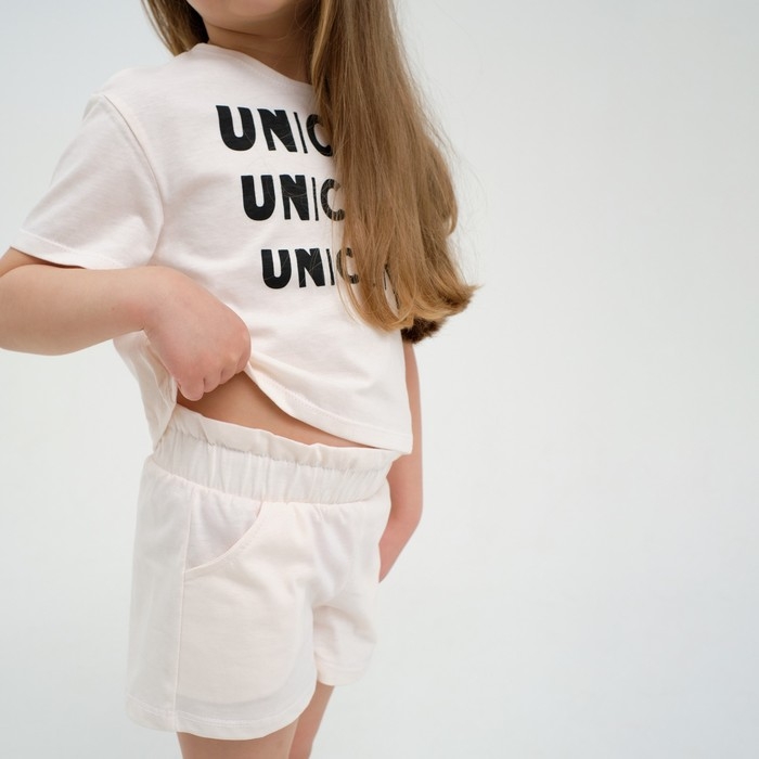 Шорты для девочки с рюшей KAFTAN "Unicorn", размер 36 (134-140)