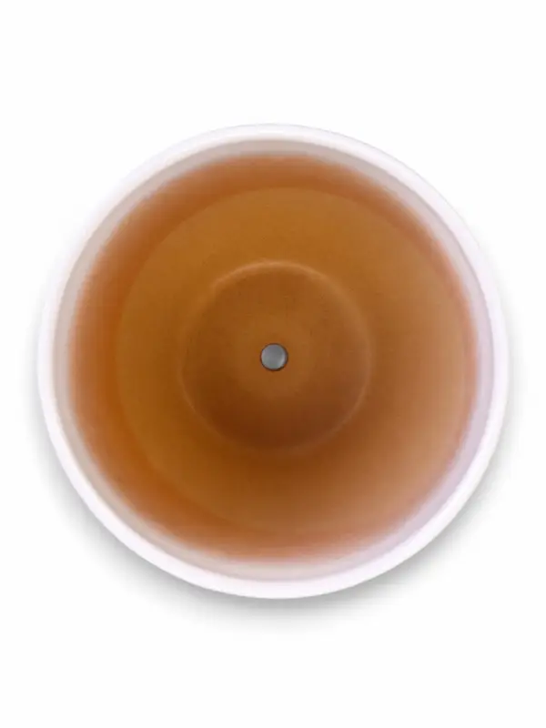 Набор горшков цветочный поддоном 4 шт 0,4 / 1 / 2,5 / 5 л керамика, Белый