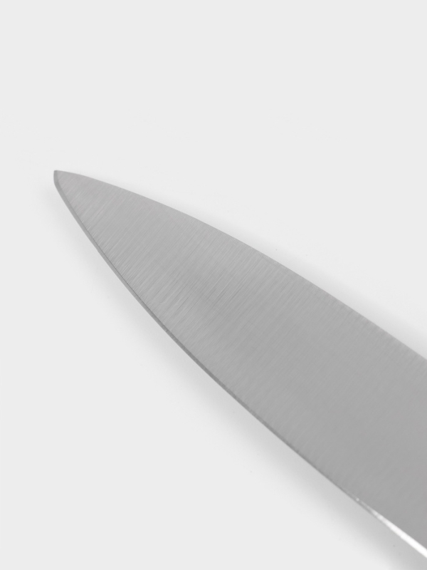 Нож овощной, лезвие 8,5 см, черная ручка