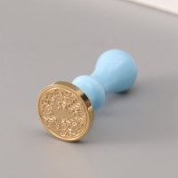 Сургучный набор "Зимний олень" печать, ручка, сургуч 12,5х10х3,6 см