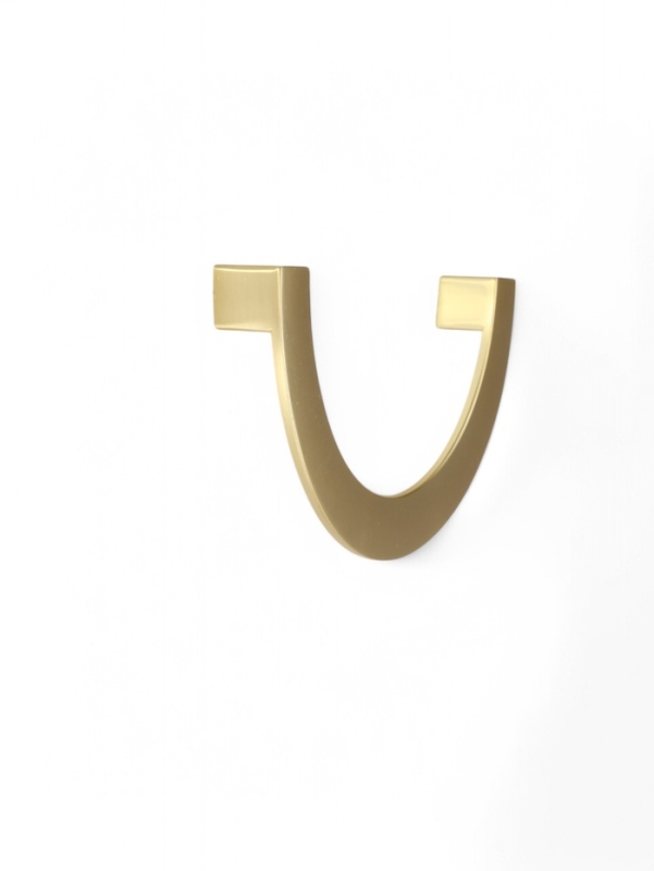 Ручка скоба CAPPIO MOON, м/о 128 мм, цвет сатиновое золото