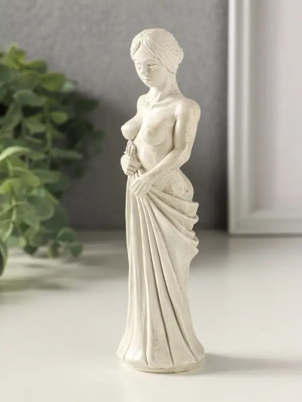 Фигурка гипс &laquo;Женщина в тоге&raquo;, 14&times;4 см, состаренный