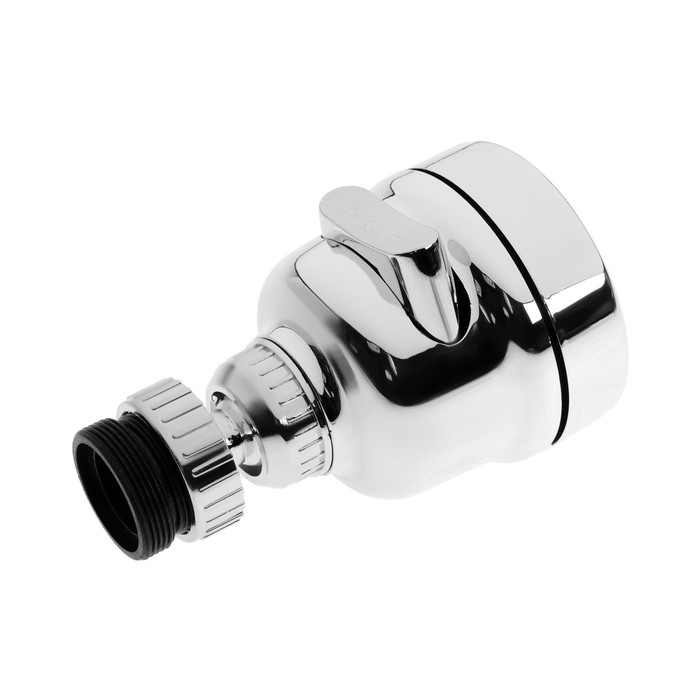 Аэратор ZEIN Z3611. трёхрежимный, на шарнире, с переходниками, хром Аэратор ZEIN Z3611. трёхрежимный, на шарнире, с переходниками, хром