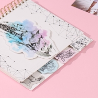 Фотоальбом на спирали 20 листов "Контур. Природа" объёмный элемент + 4 вкладки 24х24 см Фотоальбом на спирали 20 листов "Контур. Природа" объёмный элемент + 4 вкладки 24х24 см