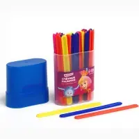 Счетные палочки 30 штук, в пластиковом пенале, МИКС &laquo;Фиксики&raquo;