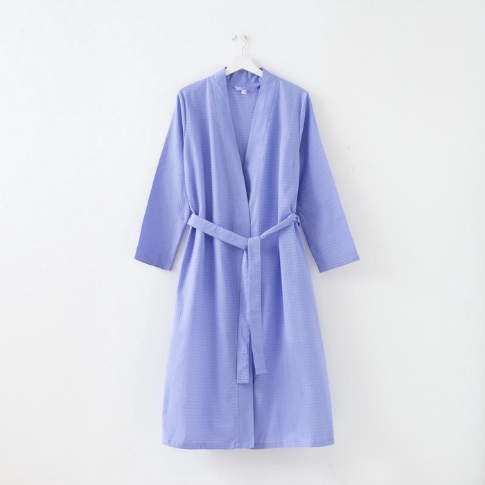 Халат вафельный женский удлинённый &laquo;Экономь и Я&raquo; размер 42-44