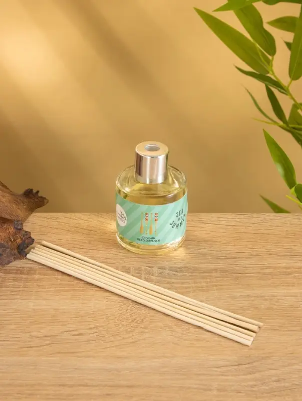 Диффузор Sea and Summer "Citronella" цитронелла 50 мл, 6 палочек