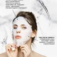 Маска  тканевая увлажняющая для лица "Арктический лёд"
