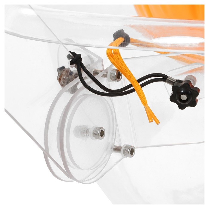 Каяк KELPIE, прозрачный, 1-местный, 245х75х30 см