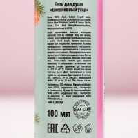 Подарочный набор косметики &laquo;Счастливого Нового года&raquo;, гель для душа 100 мл и соль для ванны 100 г, аромат малиновый мусс, Новый Год