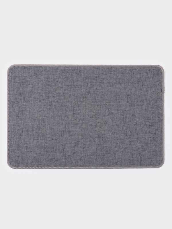 Коврик "Grey" влаговпитывающий Доляна, 45х30 см, серый