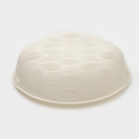 Фруктовница Доляна Sirenna, пластик, 20&times;22,5&times;5 см, белая