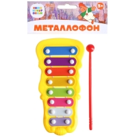 Металлофон фигурный "Малыш и Карлсон", Союзмультфильм Металлофон фигурный "Малыш и Карлсон", Союзмультфильм