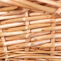 Набор плетеных корзин, 3 шт, 26х18х10/34, 21х15х8/30, 17х12х7/25 см, медовый