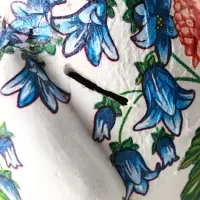 Копилка "Кот с букетом" 13,5х11х13,5 см