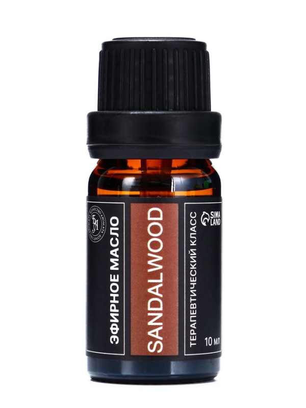 Эфирное масло "Сандаловое дерево", 10 мл, в тубусе