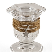 Подсвечник,  звезда, 5 х 5,5 см