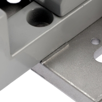 Струбцина угловая усиленная ТУНДРА, металлическая, два зажима 90 и 180&deg;, 2К рукоятка, 70 мм   107021