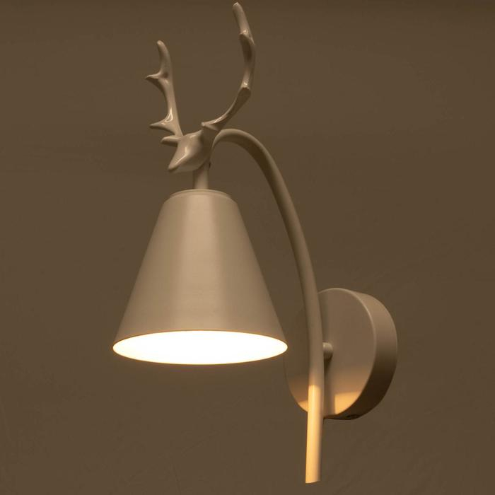 Бра 1670/1WT E27 40Вт белый 22х12х34,5 см