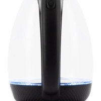 Чайник HYK-G3804 1.7л. 2200Вт черный (стекло)