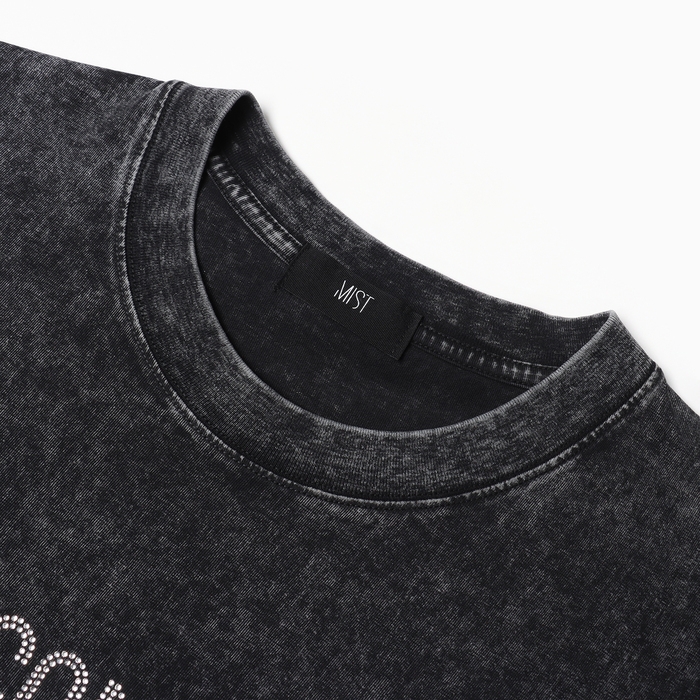 Футболка женская Mist Icon из вареного хлопка, р. S, черный Футболка женская Mist Icon из вареного хлопка, р. S, черный