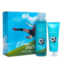 Подарочный набор косметики Liss Kroully: гель-шампунь, 260 мл + гель для бритья, 75 мл Подарочный набор косметики Liss Kroully: гель-шампунь, 260 мл + гель для бритья, 75 мл