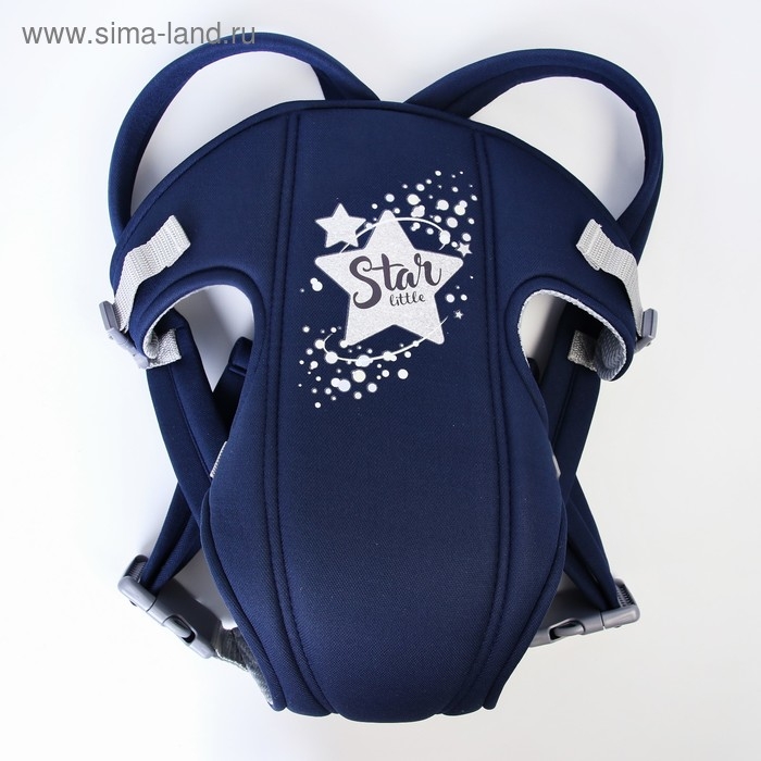 Рюкзак-кенгуру для малыша &laquo;Звёздочка&raquo;, от 3 до 10 кг., цвет синий, Крошка Я