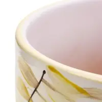 Горшок цветочный поддоном  2,5 л,  керамика, Тропики (М)