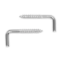 Шуруп-костыль ТУНДРА, для дерева, оцинкованный, 2.45&times;25 мм, 10 шт.