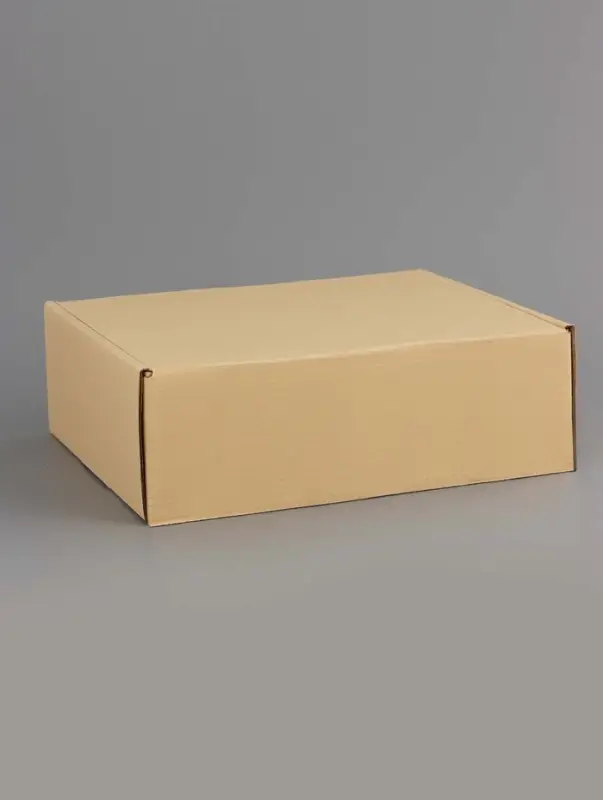 Коробка складная &laquo;Бежевая&raquo;, для подарков, хранения и отправки посылок, 27&times;21&times;9 см