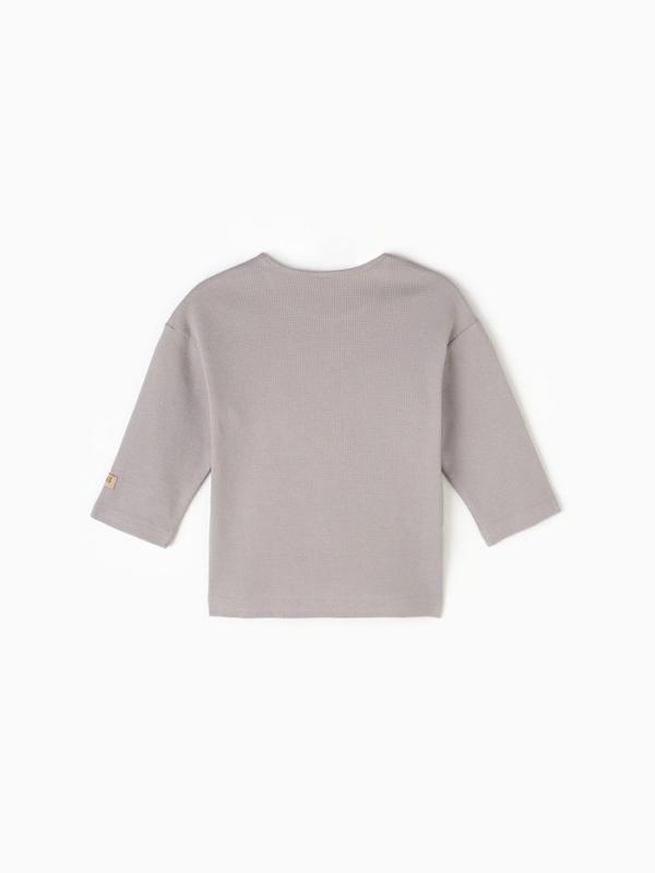 Лонгслив для мальчика MINAKU, цвет серый, рост 122 см Лонгслив для мальчика MINAKU, цвет серый, рост 122 см