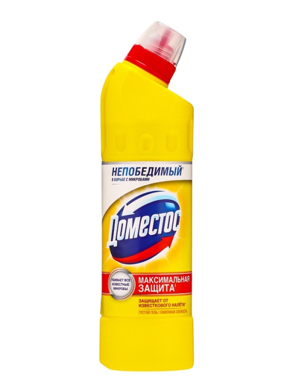 Чистящее и дезинфицирующее средство Domestos &laquo;Лимонная свежесть&raquo;, универсальное, 500 мл