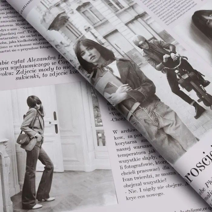 Пленка флористическая &laquo;Газета моды&raquo; 65 мкм, 50&times;58 см