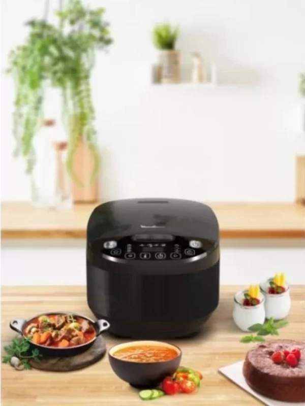 Мультиварка Simply Cook Plus MK622832 с 12 режимами, черная