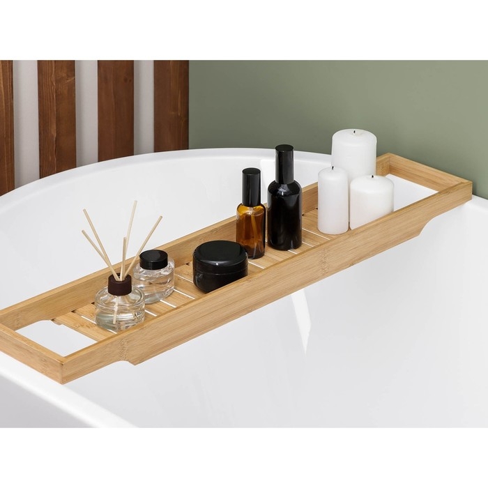 Полка для ванной Sima-land Home, бамбук, 70&times;14&times;4,5 см