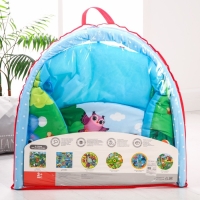 Развивающий коврик с дугами &laquo;Лесные зверята&raquo;, 85х85 см, Крошка Я,