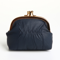 Кошелёк-косметичка, 2 отдела на рамке, цвет синий МИКС Кошелёк-косметичка, 2 отдела на рамке, цвет синий МИКС