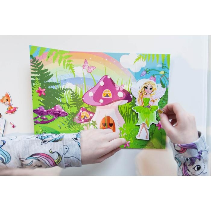 Магнитная игра &laquo;Одень куклу: волшебный мир&raquo;